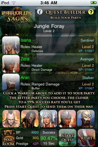 Warrior Epic: Sagas