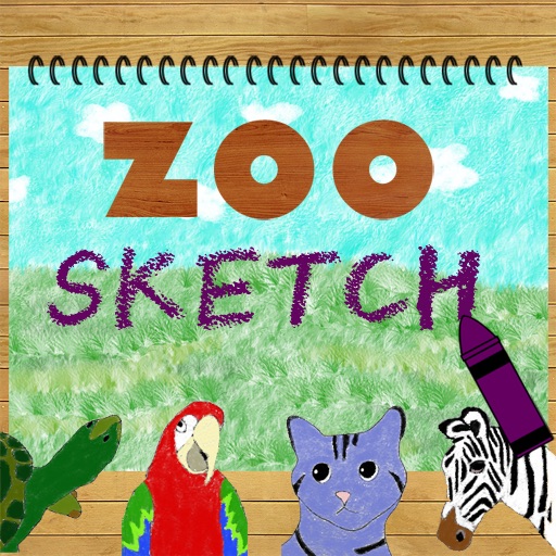Awesome Zoo Sketch Lite icon