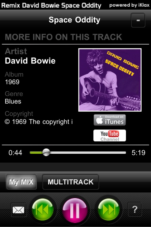 Remix David Bowie - Space Oddity screenshot-3