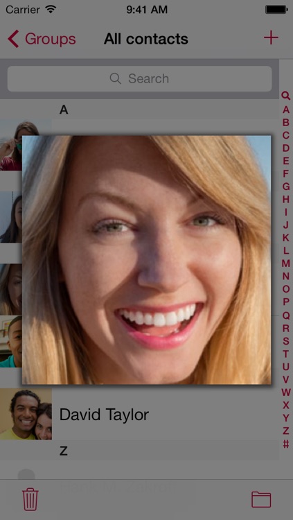 Visual Contacts