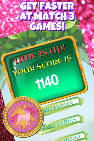 Princess Pony Match - FREE Jewel Matching Game screenshot 4