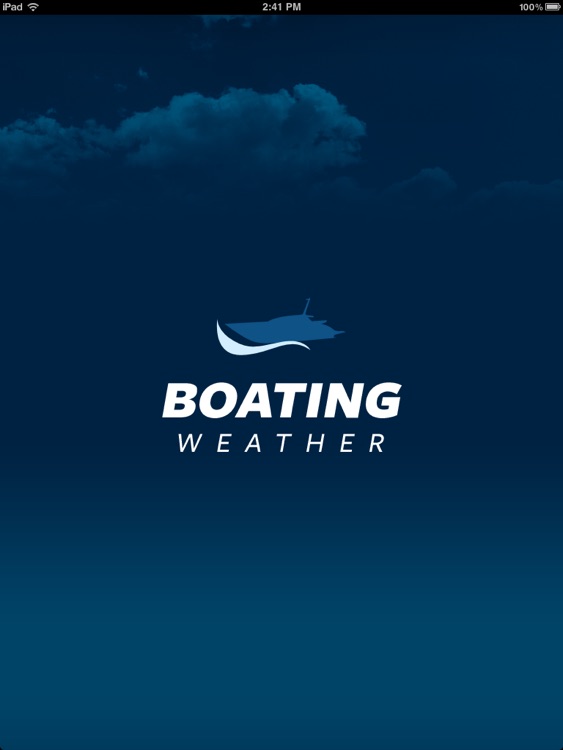 Boating Weather for iPad