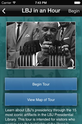 LBJ Presidential Library screenshot 4