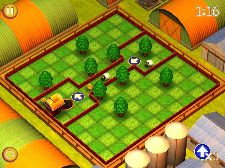 Running Sheep: Tiny Worlds HD Free