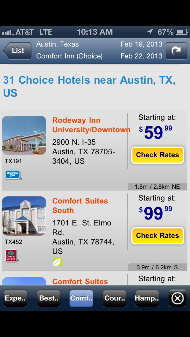 Frugal Hotel And Motel Finder Price Drops Screenshot 4 For Frugal Hotel And Motel Finder