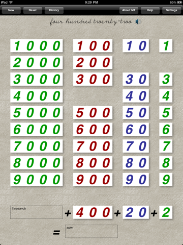 Montessori Place Value screenshot 3