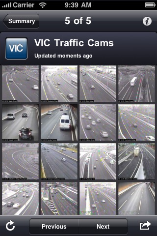 Traffic Cameras + Toll and Travel Information