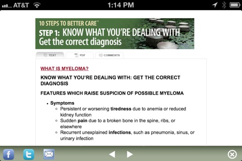 Myeloma Post screenshot 4