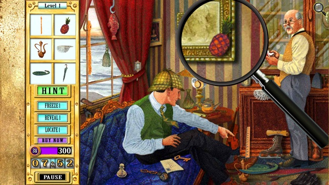 Hidden Object Game Jr FREE - Sherlock Holmes: The Sign of Fo(圖1)-速報App