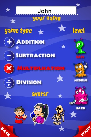 Basic Math with Mathaliens screenshot 2