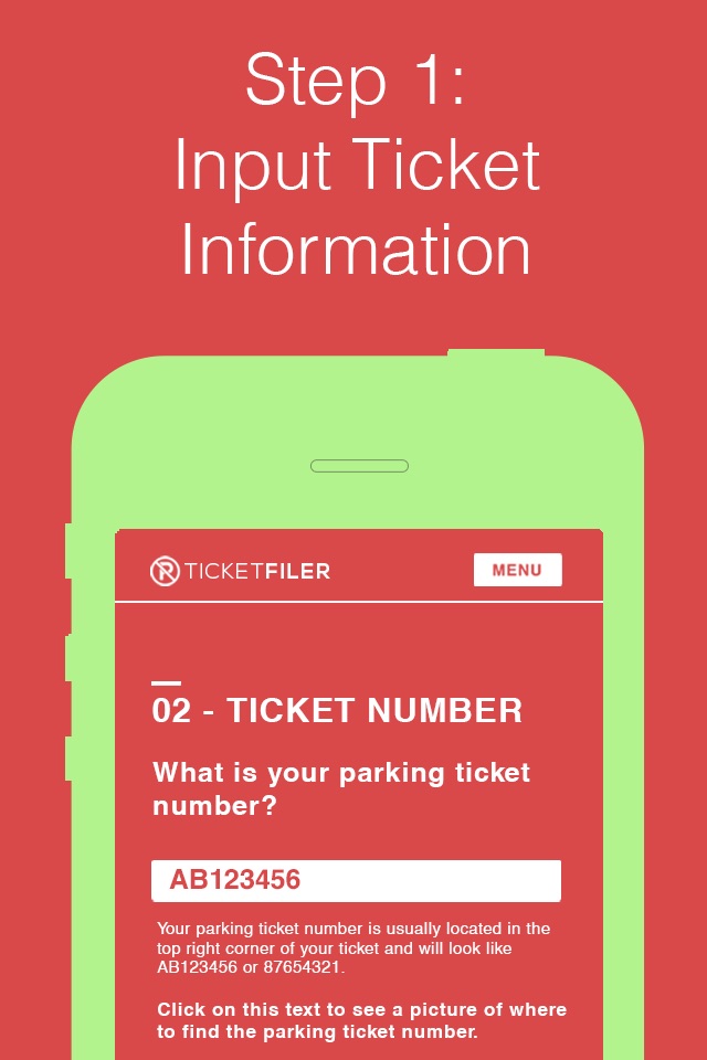 TicketFiler screenshot 2