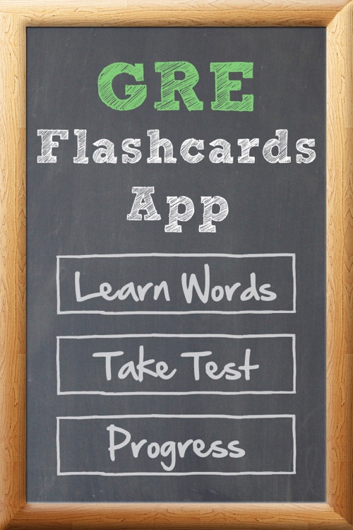 GRE Flash Cards App
