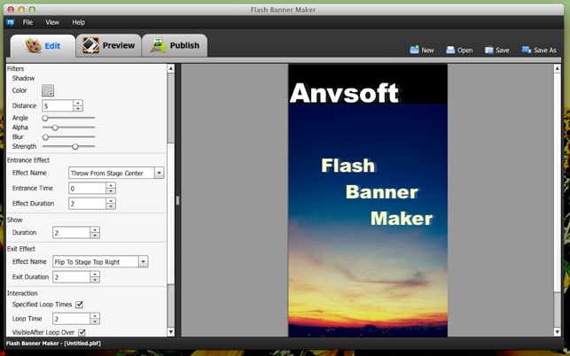 Anvsoft Banner Maker Free On The Mac App Store