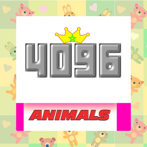 4096 Animals(2048 upgrade edition)-A fun addictive math animal numbers version game icon