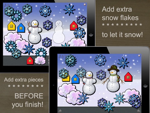 Animated Winter Puzzles for PreSchool Kids screenshot 2