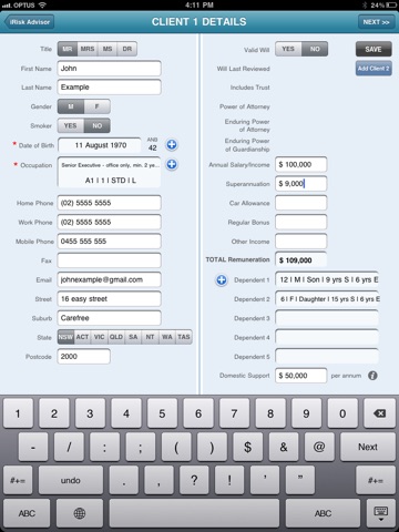 iRisk Advisor screenshot 3