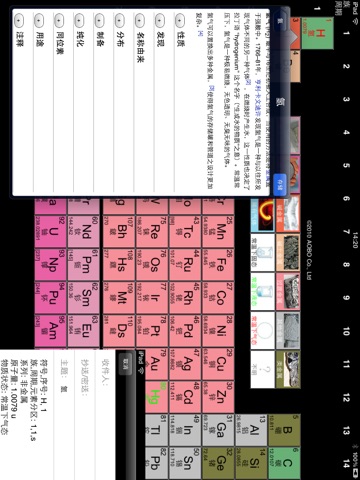 Smart Periodic table for iPad screenshot 3