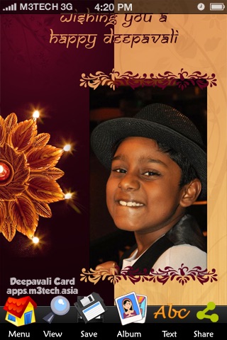 Deepavali Card Lite screenshot 4