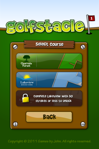 Golfstacle! Minigolf screenshot 4