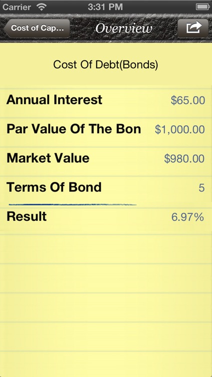 Finance Formulator