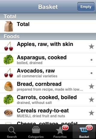 Nutrients screenshot 2