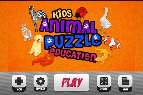 Kids Animal Puzzle Education screenshot 2