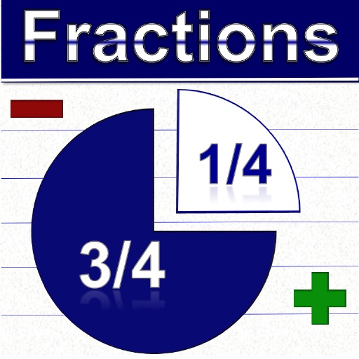 Fractions  Add & Subtract icon