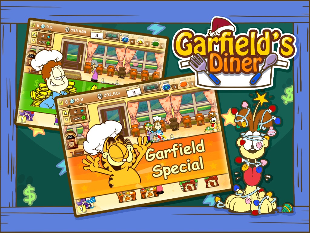 Garfield's Diner HD screenshot 3