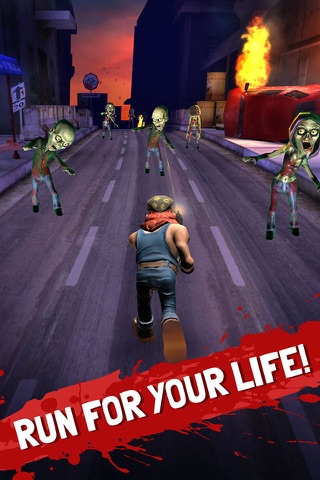 Running Zombie War: Killing Dead - by Fun Games For Free screenshot 2