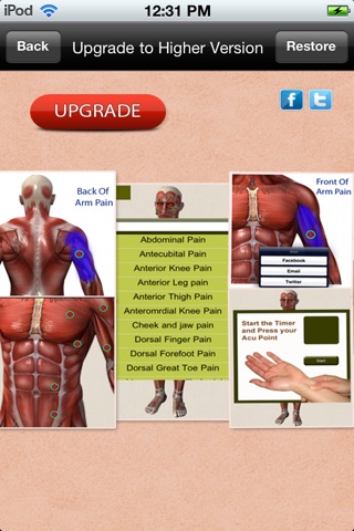 Muscle Trigger Points - Visually Interactive screenshot 4