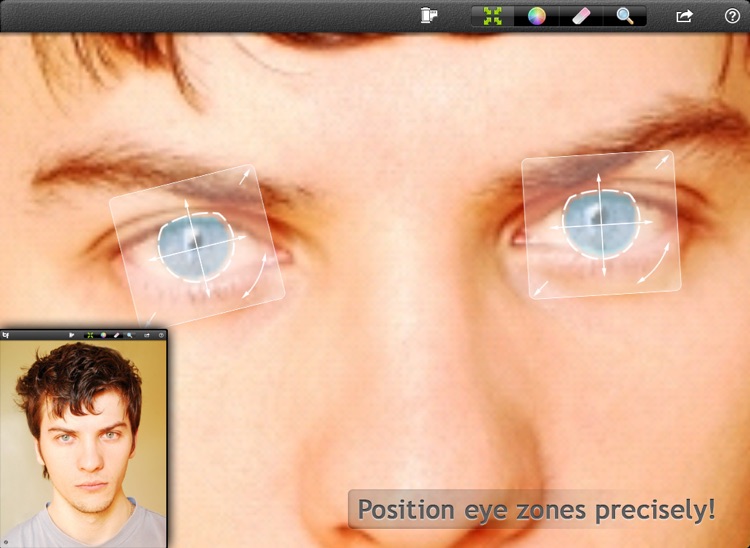 ColorEyes for iPad - Realistic Eye Color Changer
