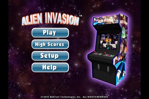 Alien Invasion Free screenshot 2