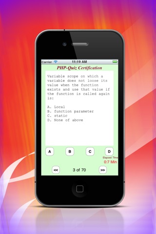 PHP Quiz Lite screenshot 2