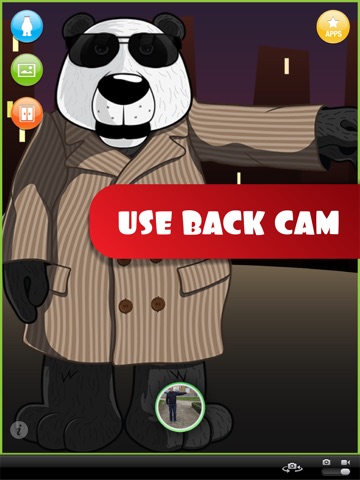 Cartoob Animal Bunch for iPad, photo and video tool, create your own cartoons screenshot 3