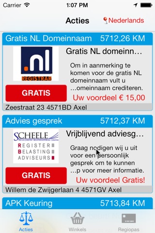 DeRegio vindt uw voordeel screenshot 2