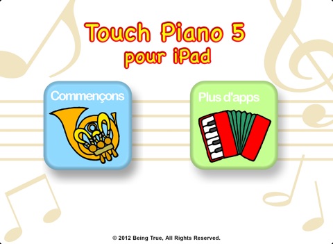 Touch Piano 5 Lite for iPad screenshot 2