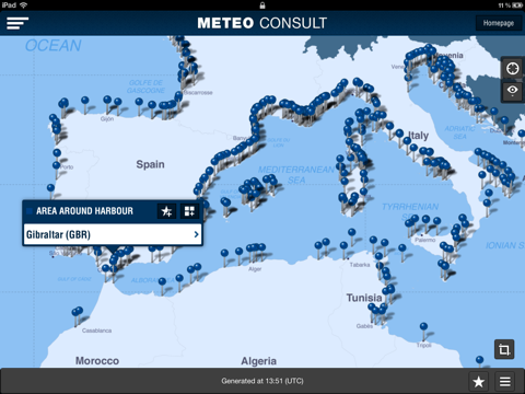 Météo Marine pour iPad screenshot 4