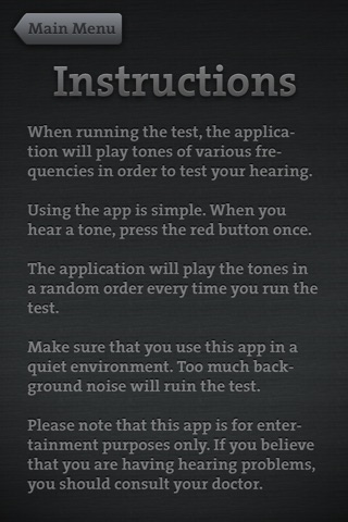 Test Your Hearing screenshot 4