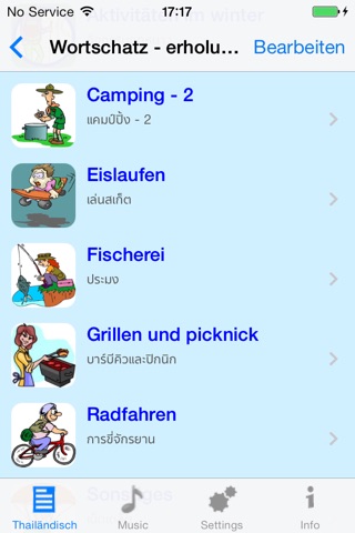 Thailändisch - Talking German to Thai Phrasebook screenshot 4