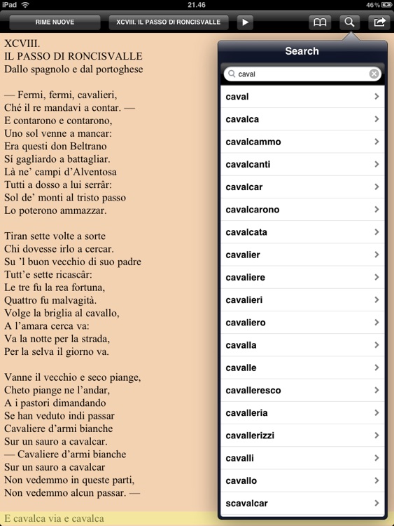 Carducci: Opere (iPad version)