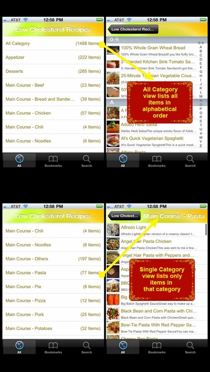 Low Cholesterol Recipes