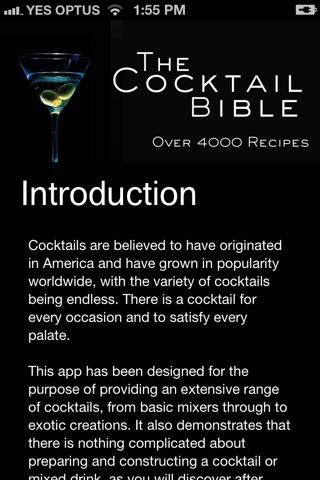 The Cocktail Bible screenshot 4