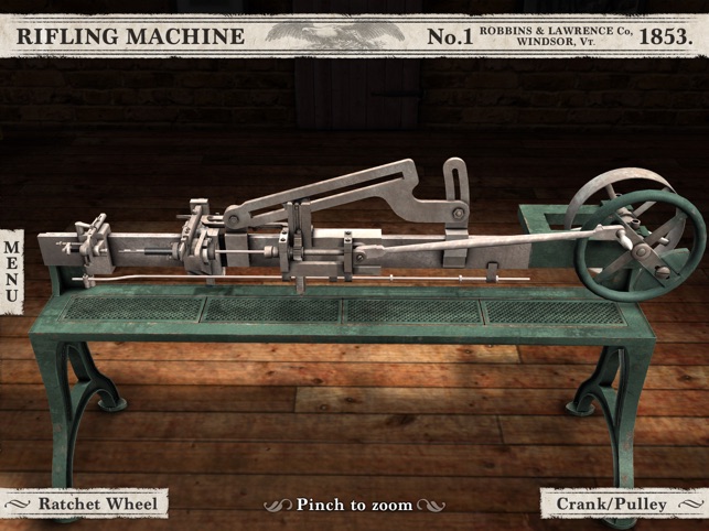 Civil War Rifling Machine (1853) App