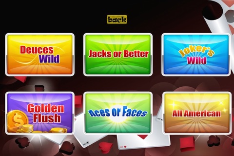 777 Video Poker Mania - Free Classic Poker Game screenshot 2
