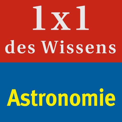 Astronomie – 1 x 1 des Wissens Naturwissenschaften icon