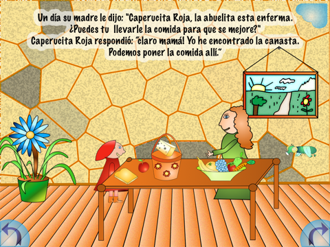 Little Red Riding Hood * Multi-lingual Stories Lite screenshot 2