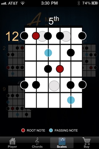 Guitar Jam Tracks: Blues in A screenshot 4