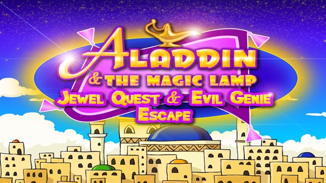 Aladdin & The Magic Lamp : Jewel Quest & Evil Genie Escape(圖1)-速報App