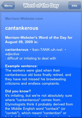 Word of the Day (All-in-One) screenshot 2