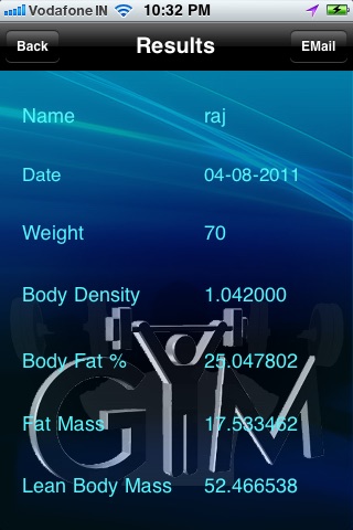 Find Bodyfat % - Professional Calculator screenshot-3